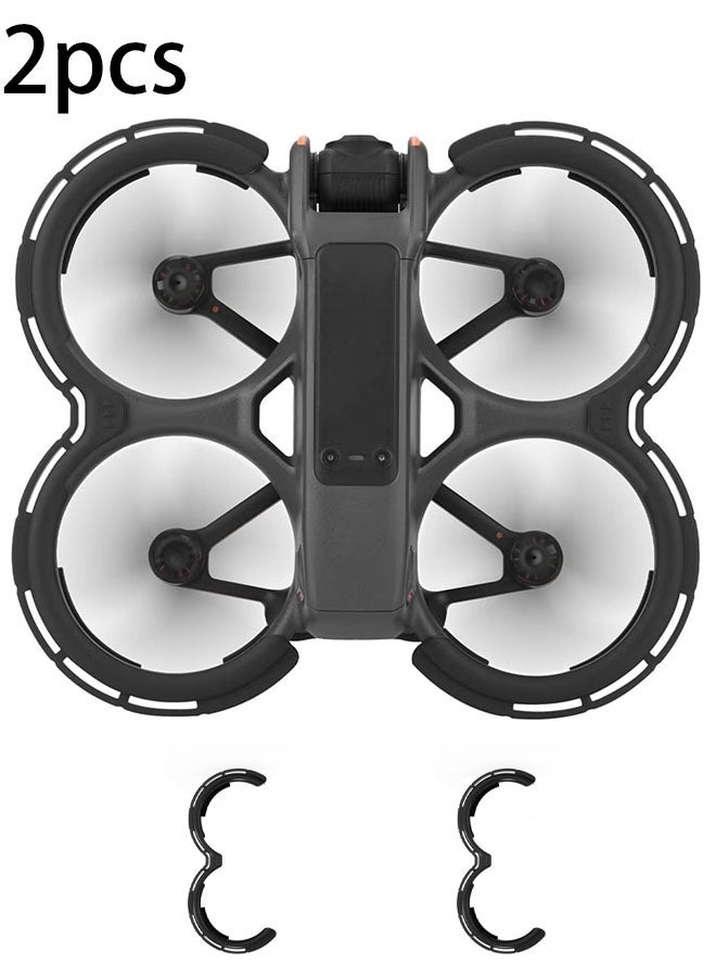 Ailily Avata 2 Bumper Guards Accessories, Propeller Guard Protector Gimbal Protective Anti-Collision Ring Cover for DJI Avata 2 Fly More Combo Accessories grey  - Image 1