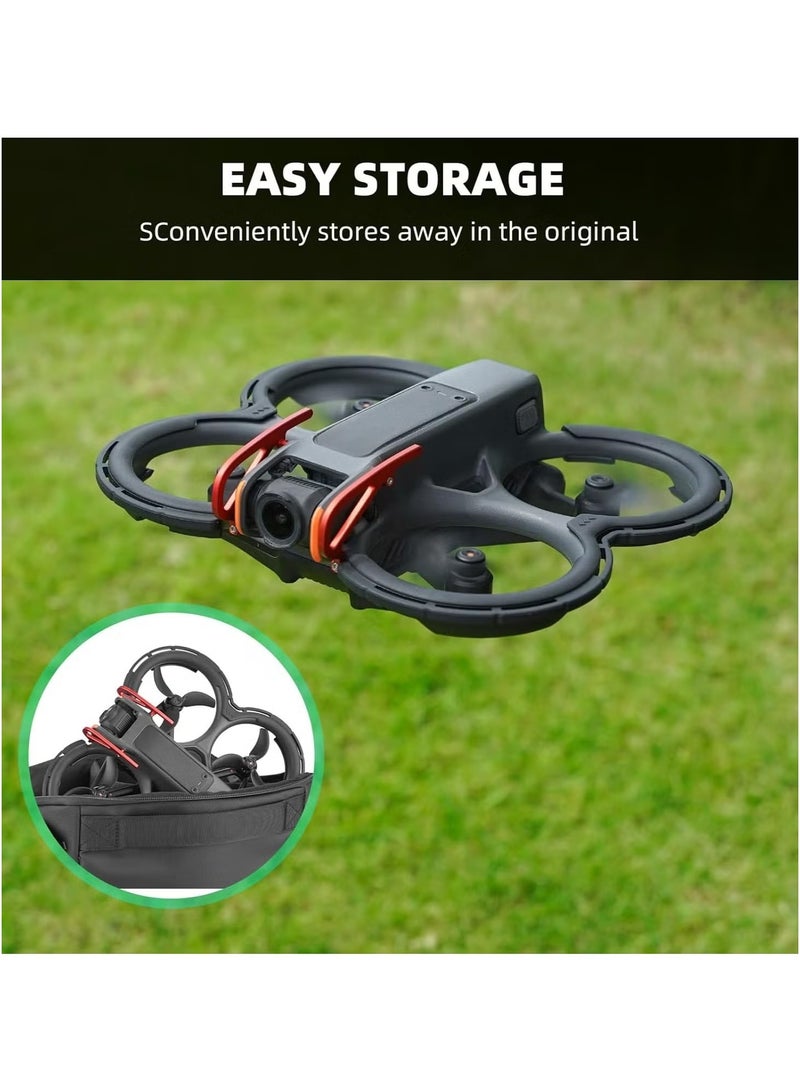 Ailily Avata 2 Bumper Guards Accessories, Propeller Guard Protector Gimbal Protective Anti-Collision Ring Cover for DJI Avata 2 Fly More Combo Accessories grey  - Image 3