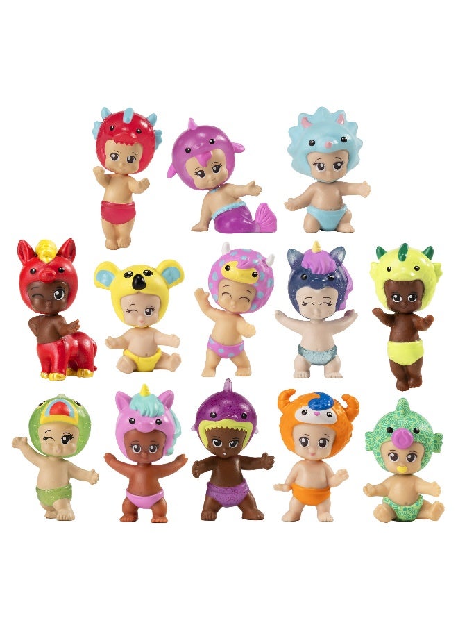 Moose Toys تمثال بيبي-شيبس تشيكي ليل حزمة فردية قابلة للجمع سلسلة 1، متنوعة 1 قطعة (قد يختلف النمط واللون) كل منها تُباع بشكل منفصل تمثال طفل لطيف | تمثال مفاجأة | تمثال غامض | هدية للأطفال وجامعي التذكارات! - Image 1
