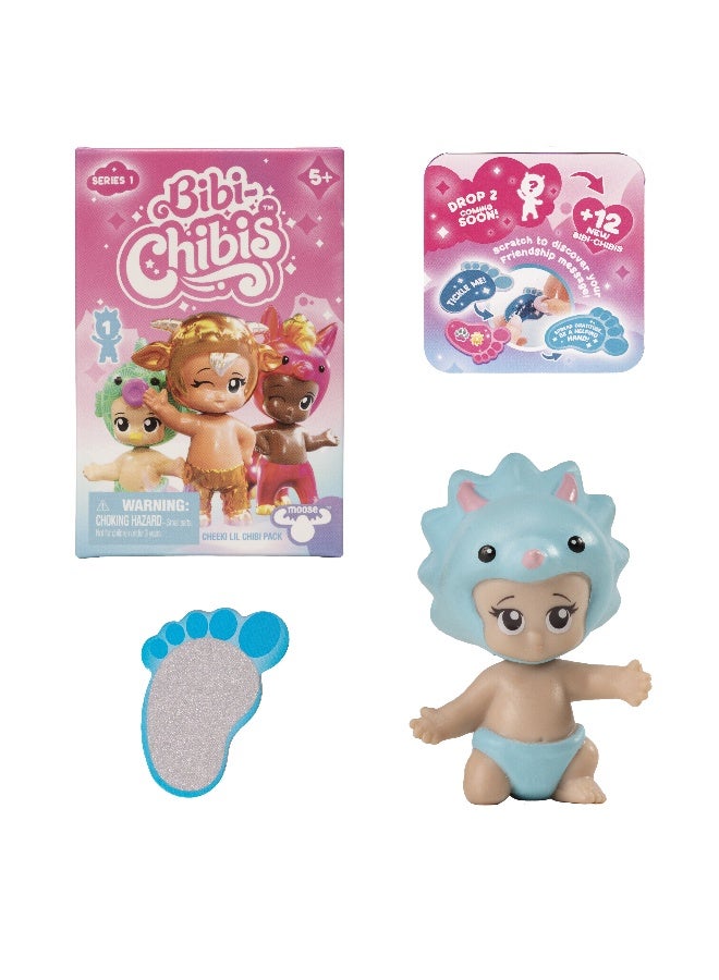 Moose Toys تمثال بيبي-شيبس تشيكي ليل حزمة فردية قابلة للجمع سلسلة 1، متنوعة 1 قطعة (قد يختلف النمط واللون) كل منها تُباع بشكل منفصل تمثال طفل لطيف | تمثال مفاجأة | تمثال غامض | هدية للأطفال وجامعي التذكارات! - Image 2