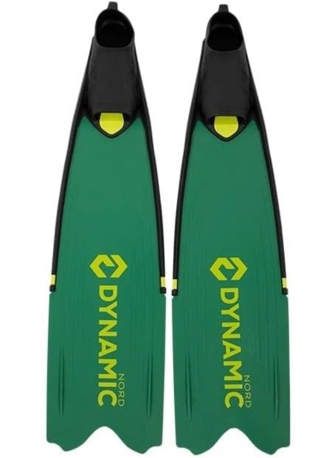 DYNAMICNORD DYNAMIC NORD Freediving FINS AF-70 APNOE GREEN - Image 1