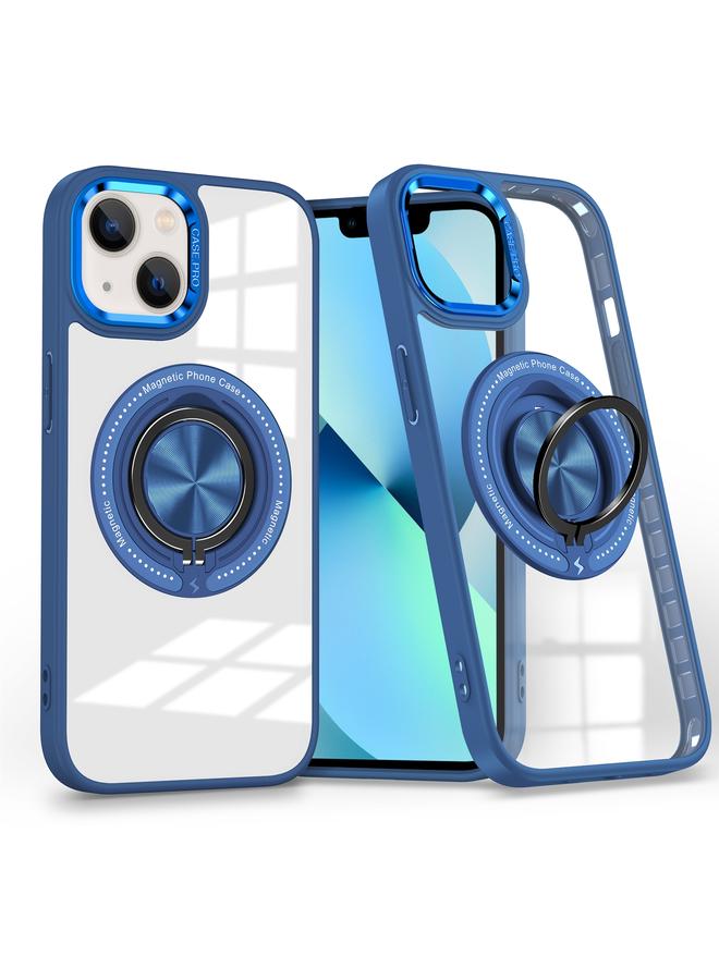 Zaboon Case For iPhone 13 Magnetic Rotating Ring Holder Phone Case - Image 1