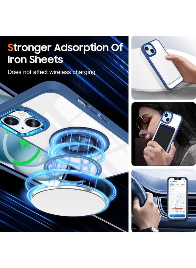Zaboon Case For iPhone 13 Magnetic Rotating Ring Holder Phone Case - Image 4