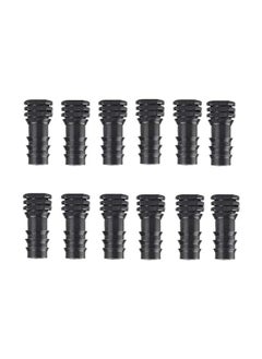 Stop End for Irrigation Pipe Plastic Drip Hose Connector (Pack of 12) 16mm