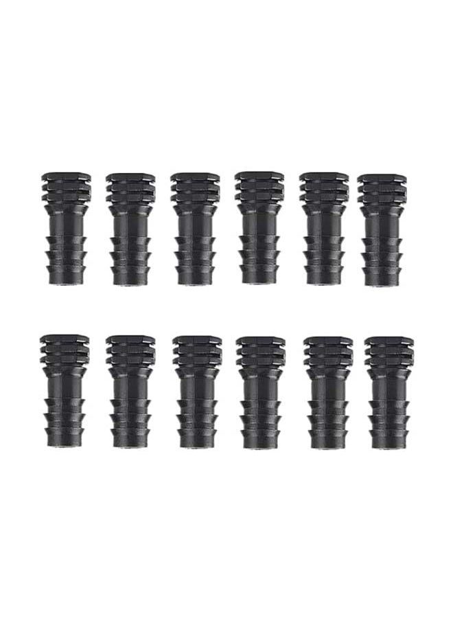 Generic - Stop End for Irrigation Pipe Plastic Drip Hose Connector (Pack of 12) 16mm - Image 1