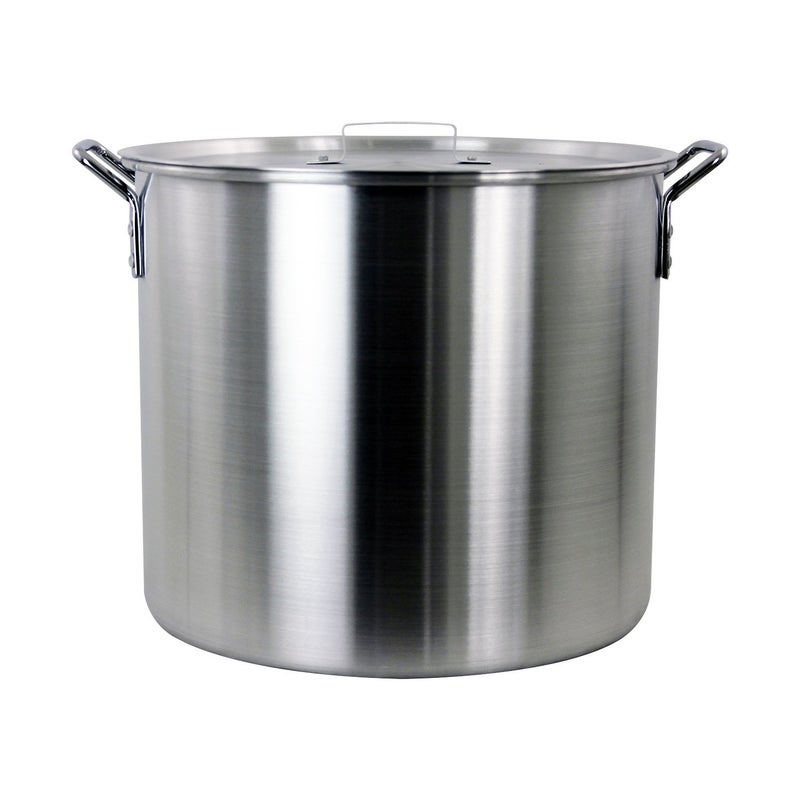 CHARD , Aluminum Stock Pot and Perforated Strainer Basket Set, 42 quart - Image 1