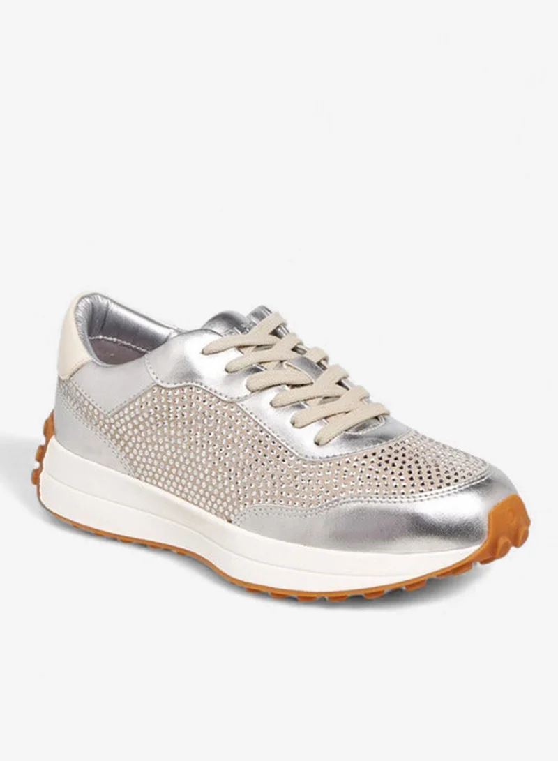 Celeste Women's Embellished Lace-Up Sneakers
