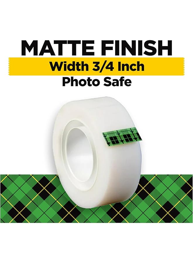 Scotch  Magic Tape In Box 3 4 X 1299 In 19Mm X 33M Invisible Removable General Purpose Sticky Tape For Document Repair Labeling And Sealing Tape Boxed Individually 1 Roll Box - Image 2