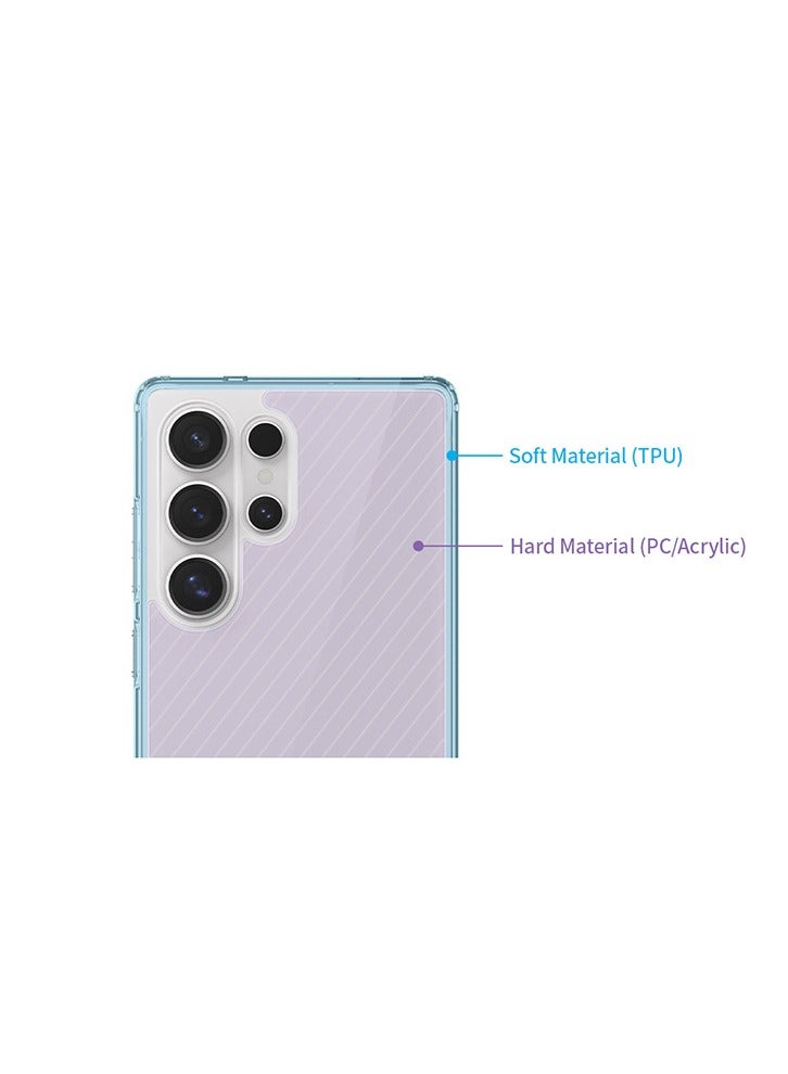 National Geographic Crystal Clear Case V2 Jell Hard Galaxy S25 Ultra - Black And Yellow  Logo - Image 4