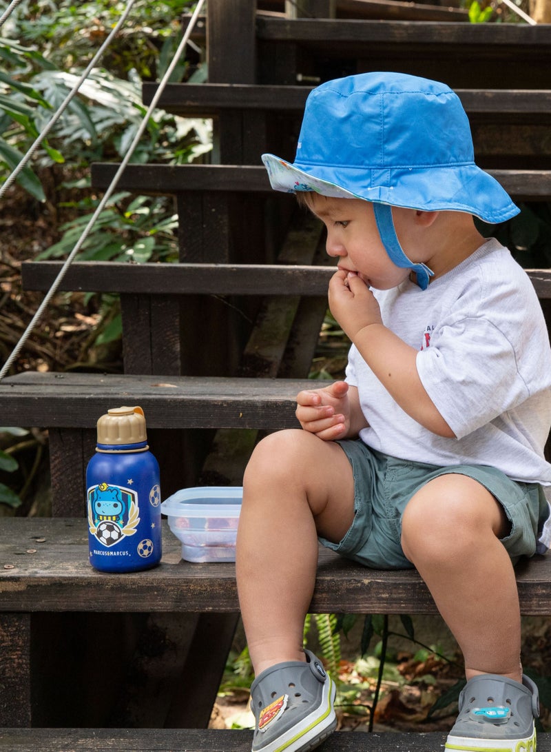 Marcus & Marcus Stainless Steel Double Wall Vacuum Insulated Water Bottle Football 350 mL - Image 5