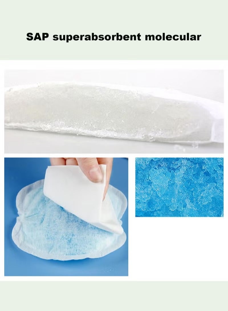 Splendors 100 count Disposable Breast Pads Medical-grade Nursing Pads Super Absorbent Nursing Pad Breastfeeding Essentials Sterilized Individually Packed - Image 4