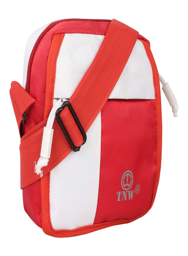 TnW Unisex Canvas Sling Bag - Lightweight Crossbody Bag for Travel, College & Outdoor Activities - Image 3