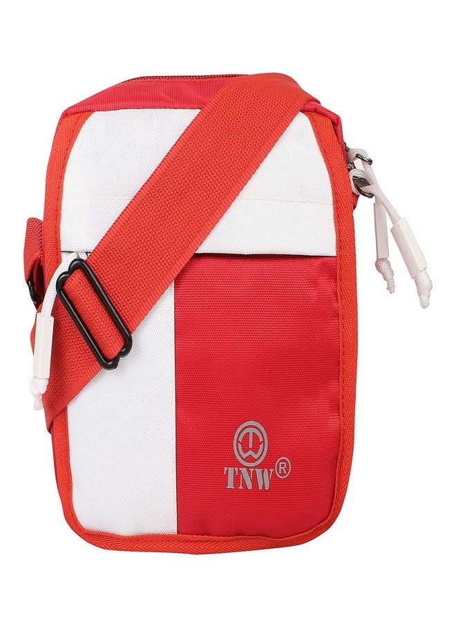 TnW Unisex Canvas Sling Bag - Lightweight Crossbody Bag for Travel, College & Outdoor Activities - Image 1