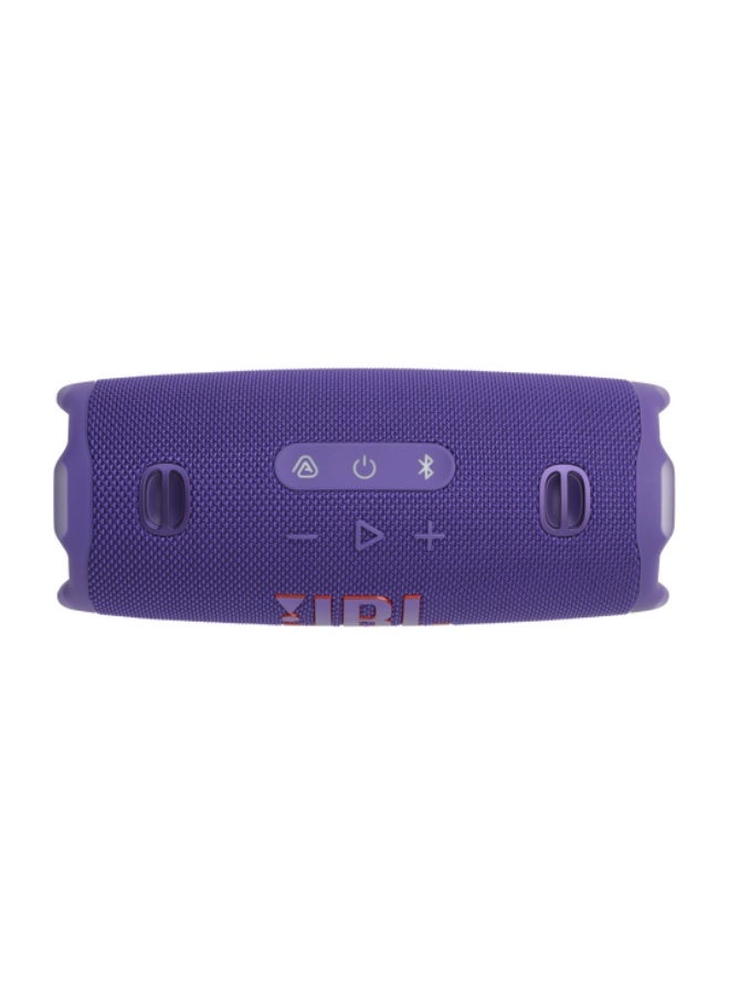 JBL Charge 6 Portable Speaker, JBL Pro Sound, AI Sound Boost, 28 Hours Playtime, IP68 Waterproof & Dustproof, Powerbank Function, Auracast, Bluetooth 5.4, Purple JBLCHARGE6PURAM purple - Image 5