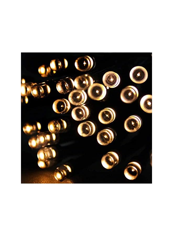 The Bros أضواء خيطية مزخرفة LED 100 من روسيمومنت LT-6365B، بطول 10 متر، لتزيين الحفلات، باللون الأبيض الدافئ، تعمل بالبطارية - Image 5