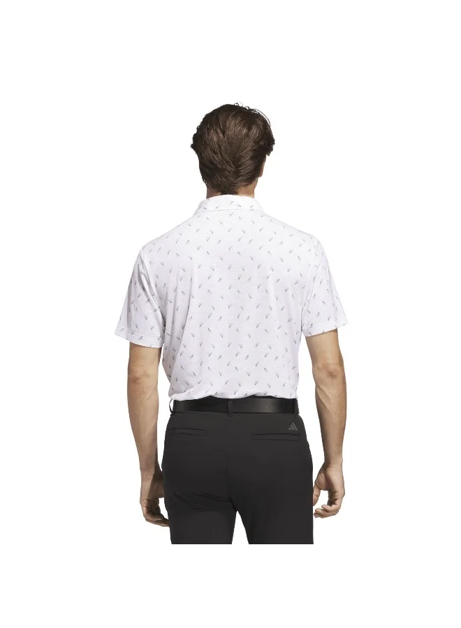adidas Originals ultimate365 printed mesh men polo t-shirt