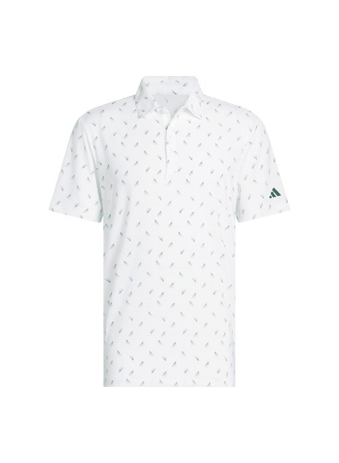adidas Originals ultimate365 printed mesh men polo t-shirt - Image 2