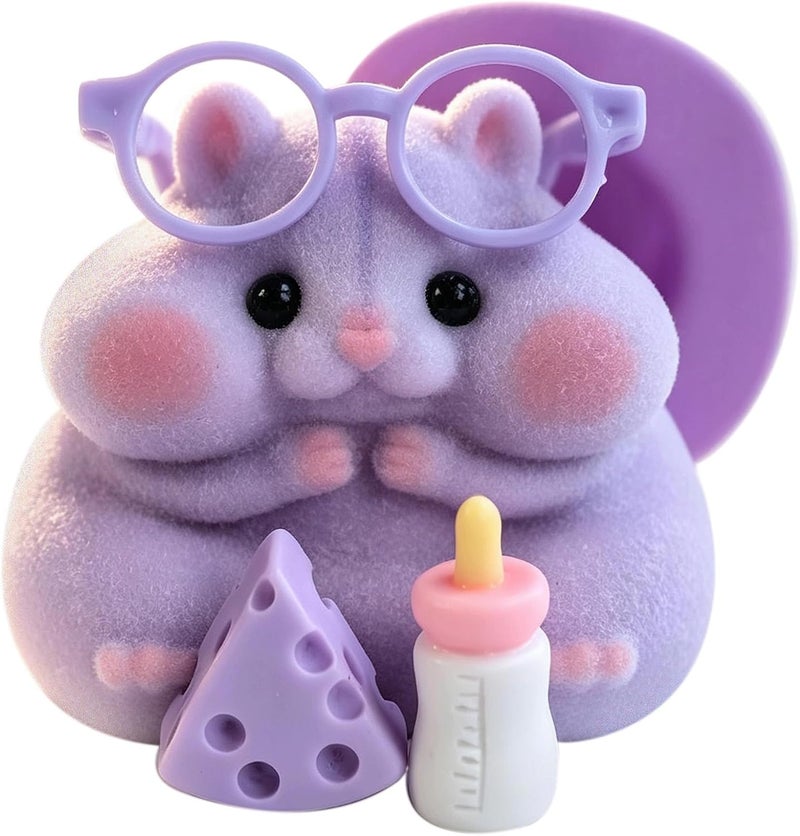 Handmade Taba Squishy Hamster Toy - Cute Stress Relief Gift for Adults &  Kids - Image 1