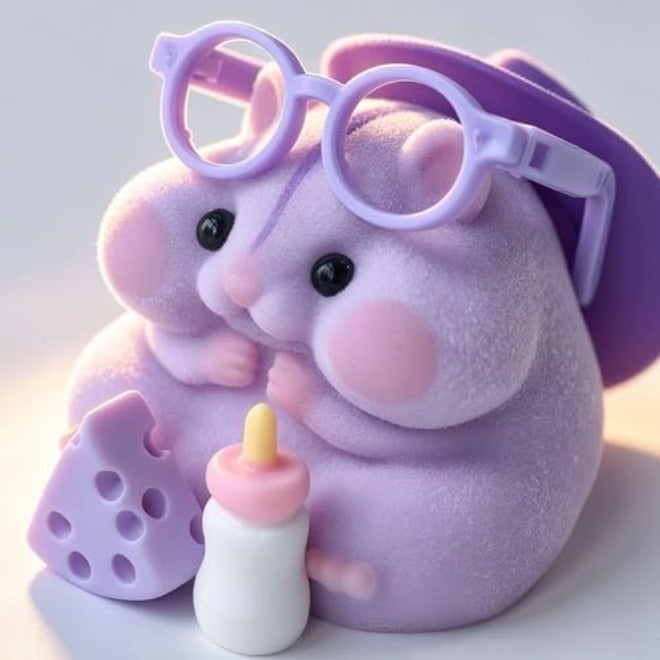 Handmade Taba Squishy Hamster Toy - Cute Stress Relief Gift for Adults &  Kids - Image 5