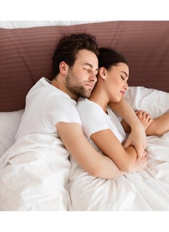 Eworld Premium Full Body Pillow for Adults, Ultra-Smooth Polyester Fiber, Breathable & Ideal for Side Sleepers, with Ultra-Soft Cotton Cover, Available in Multiple Colors, 20x54".  - Image 5