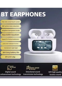 Rabos ANC+ENC double noise reduction to Listen Touch Screen Control Earbuds Headphones 360 Stereo with Noise Cancellation  - Image 3