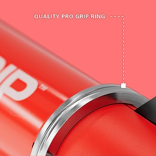 Target Darts Pro Grip Shafts – Set of 9 | Red, Medium-48mm | Dart Stems, Professional Darts Accessories, 2BA Shaft Multipack with Rings - Image 4