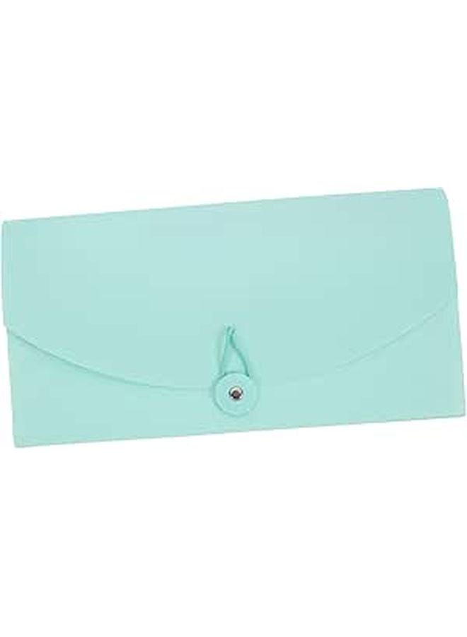 Tofficu Accordion Folder Receipt Organizer Portable Bills Pouch for Daily Filing Storage - Image 1