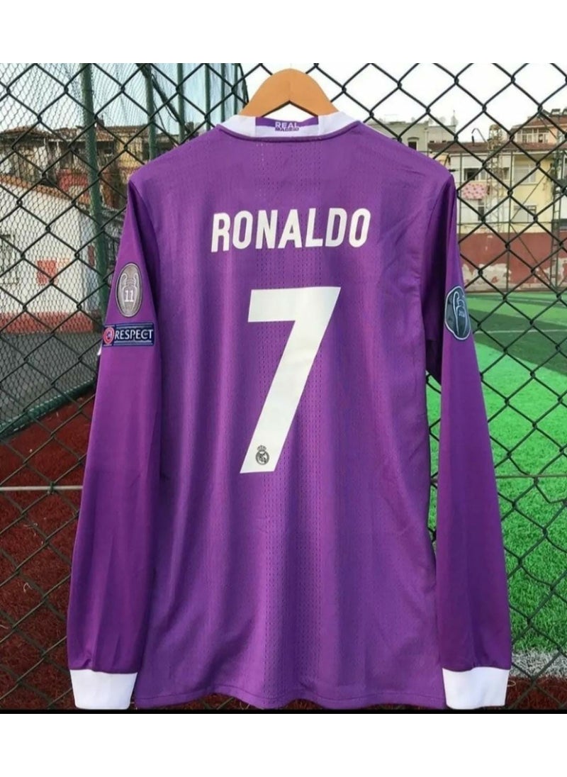 BySportakus - Real Madrid 2017 Cardiff Champions League Final Cristiano Ronaldo Jersey - Image 1