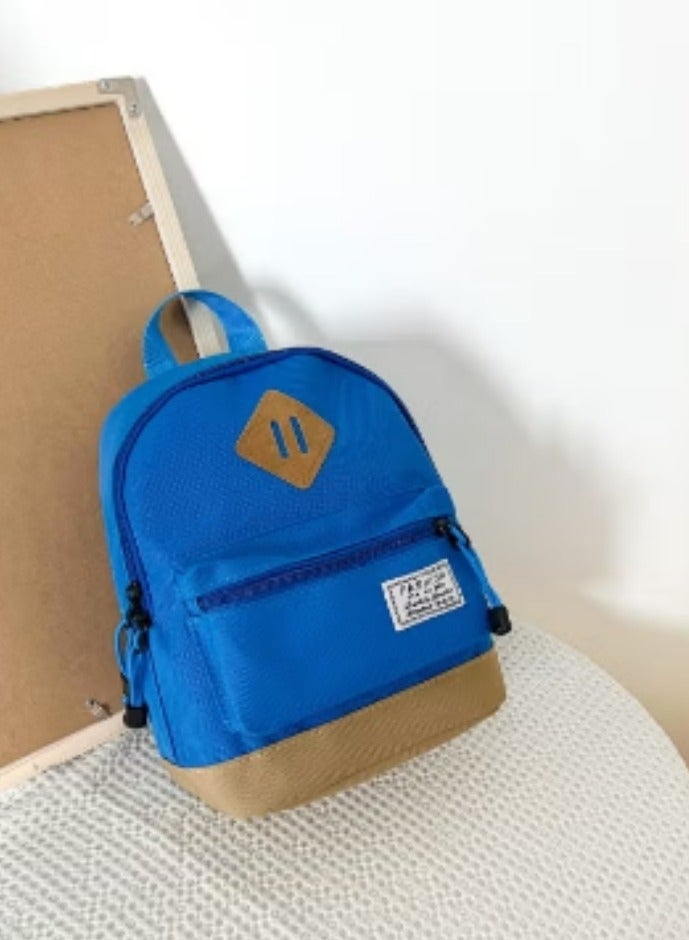 Klein Blue Color - Block Mini Backpack, Cute and Perfect for Daily Outings