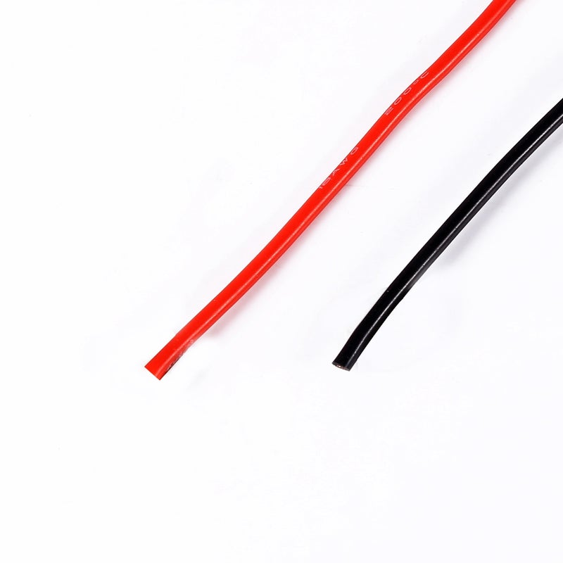 كابلات نحاسية مفلولة مرنة مقياس 18AWG جديدة بطول 5 مترًا - أسلاك إلكترونية من السيليكون - Image 2
