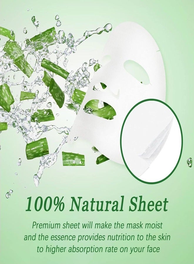 DR. RASHEL Aloe Vera Mask 25 Grams 5 Pieces - Image 4
