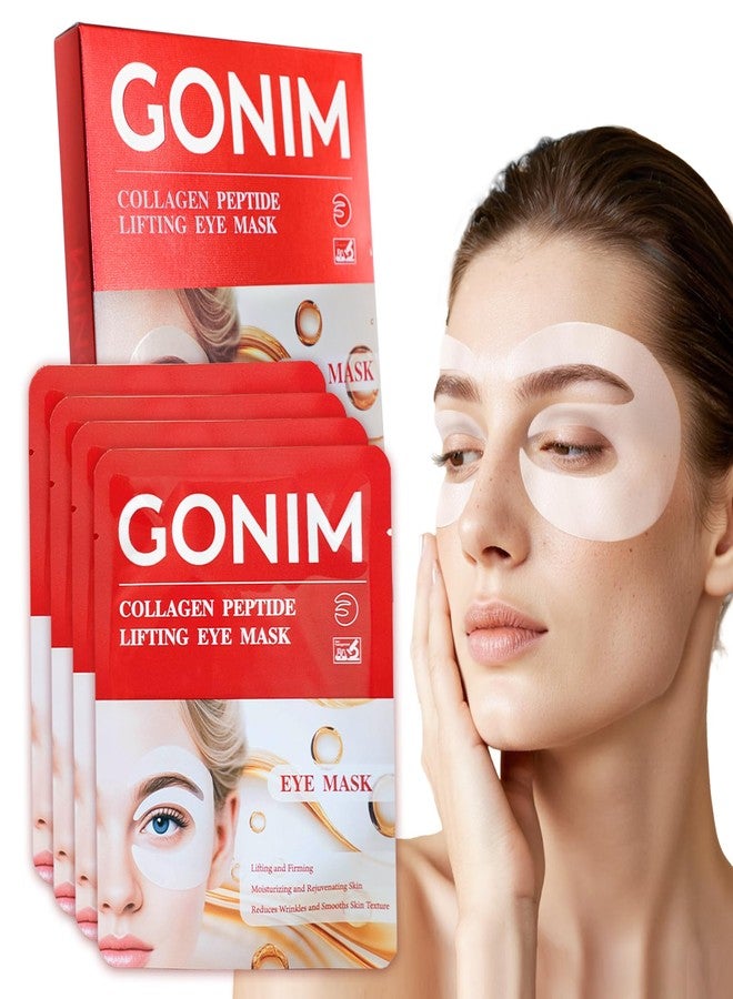 GONIM Under Eye Patches 360° Fit, Eye Mask with Collagen Peptide, PDRN, Retinol & Niacinamide, Eye Patches for Puffy Eyes and Dark Circles, Wrinkle Reduce for Women, Individually Packages 4 Pack - Image 1
