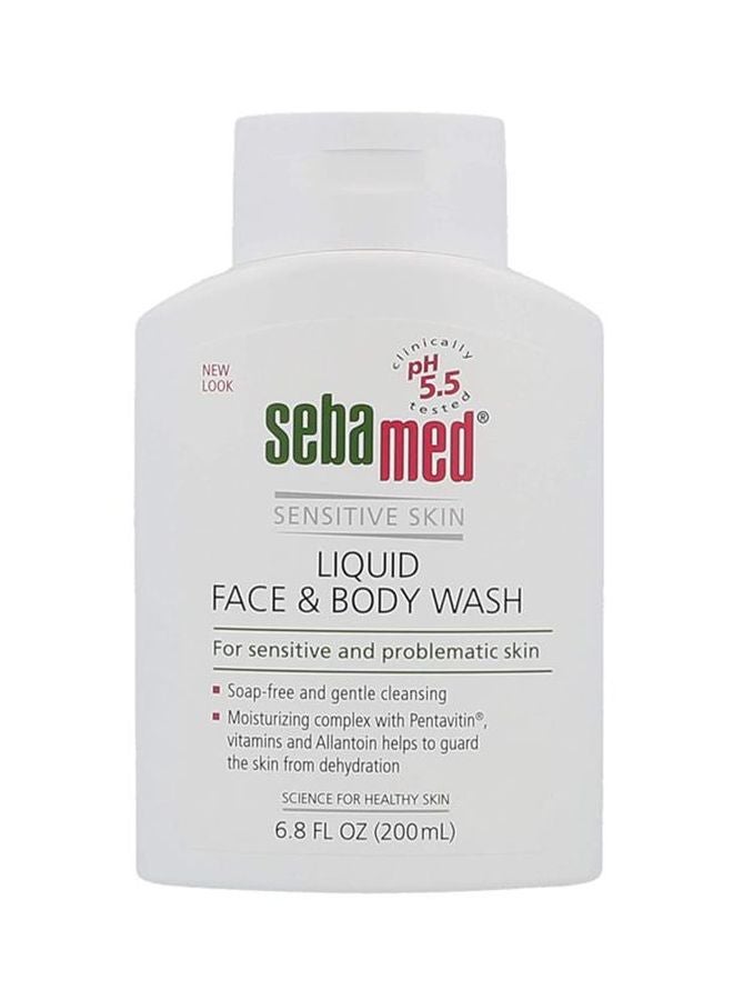 Sebamed Liquid Face And Bodywash 200ml - Image 1