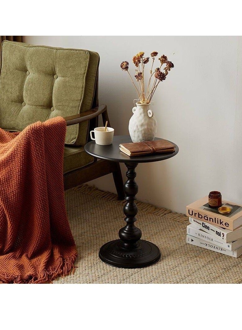 Beauenty Round Coffee Table Living Room Home Small Coffee Table Modern Simple Corner Metal Iron Outdoor Round Table Rustproof Outdoor Coffee Table - Image 5