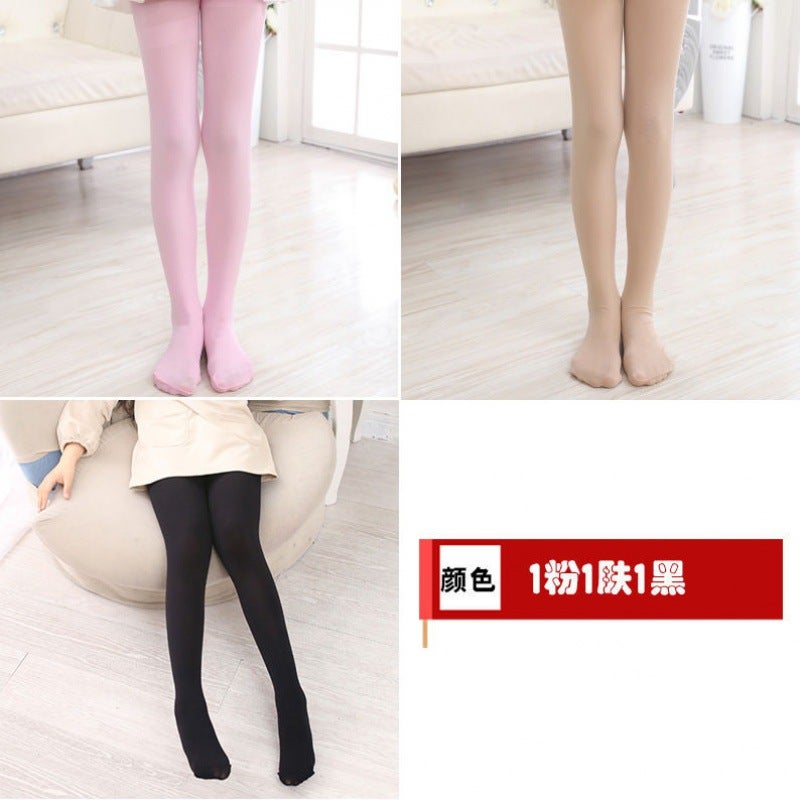 Children'S Pantyhose Stockings Girls' Dance Socks Thin White Baby Princess Leggings Stockings - Image 1