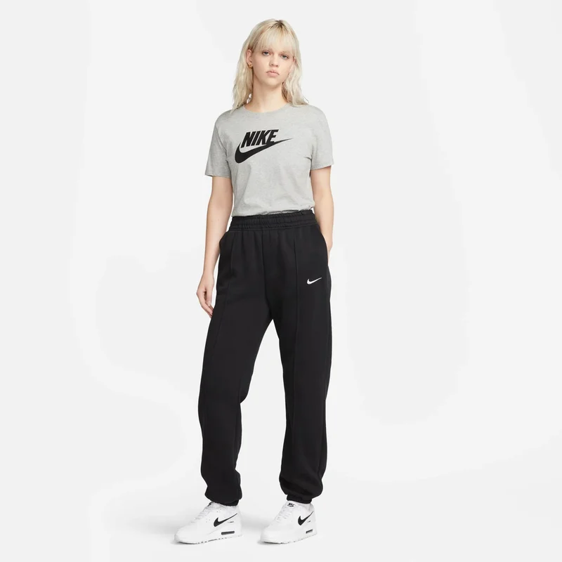 Nike Grey Women's Sportswear Essentials Logo T-Shirt for Women | Best Price UAE