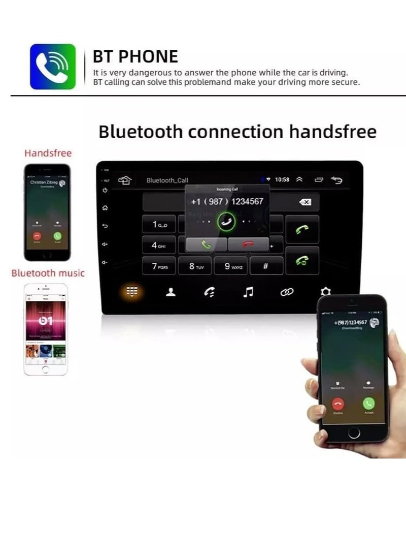 Android Car Stereo for Kia Sportage 2010 To 2016 2GB RAM 32GB ROM Support Apple Carplay, Mirror-Link Wi-Fi BT, Radio GPS Navigation, 9 Inch IPS Touch Screen with Backup Camera Included - Image 5