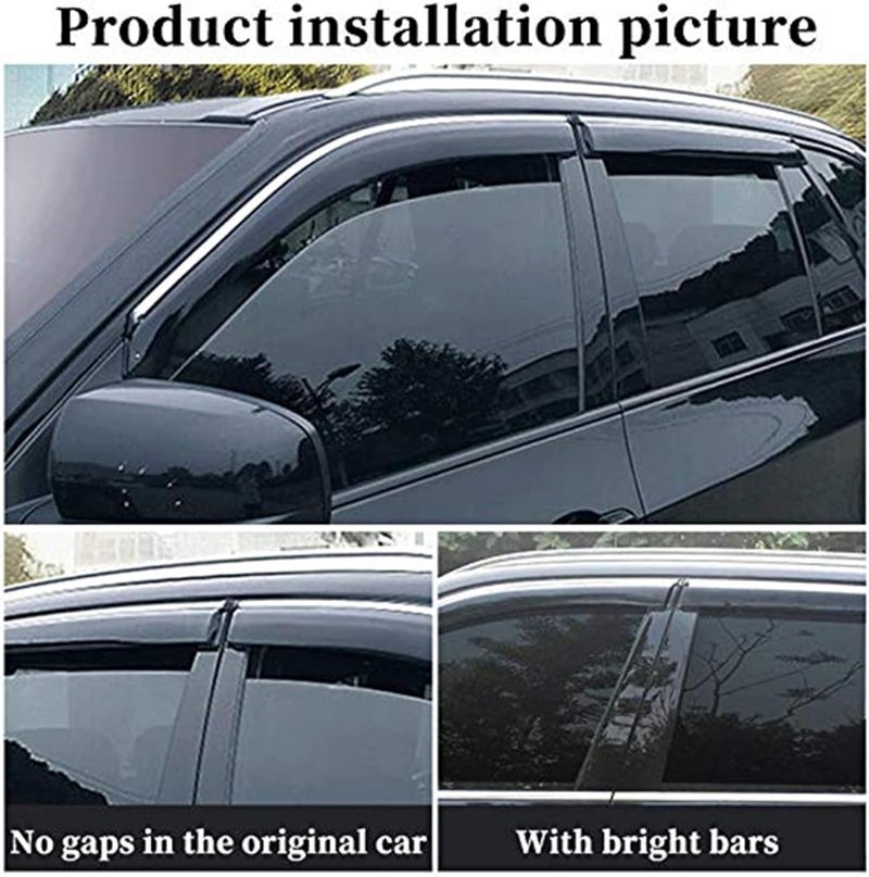 DEMULAX Car Window Visor for Hyundai Sonata DN8 - Image 3