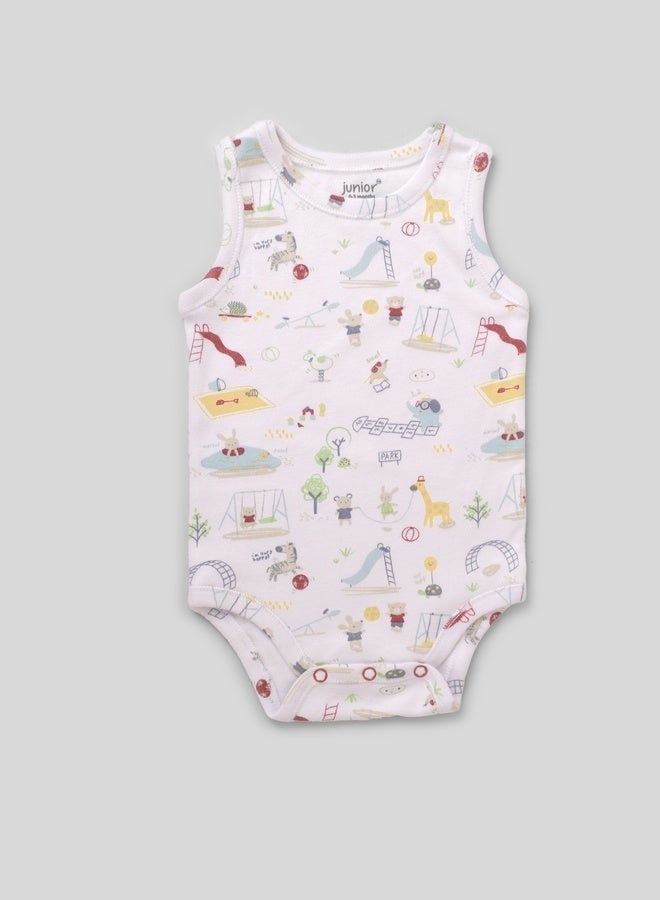 جونيور بادي سوت قطن عبوة 3 قطع بيبي للجنسين - Image 3