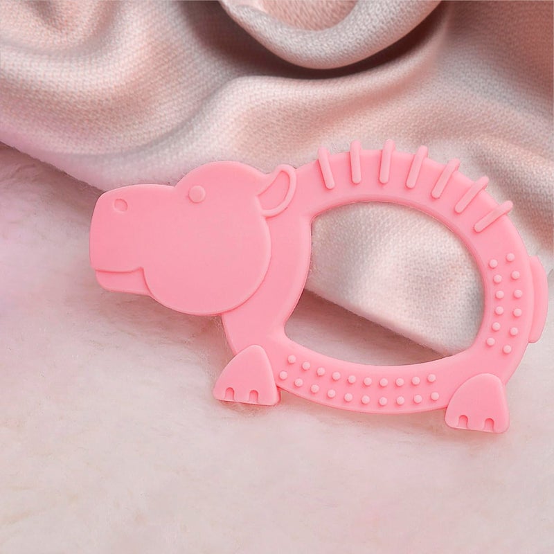 R for Rabbit Tiny Bites Hippo Teether - Image 1