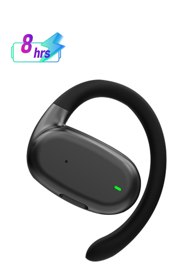 Generic - Wireless Bone Conduction Headphones with Earhooks - Lightweight Open Ear Bluetooth Headset for Active Lifestyle. - Image 1