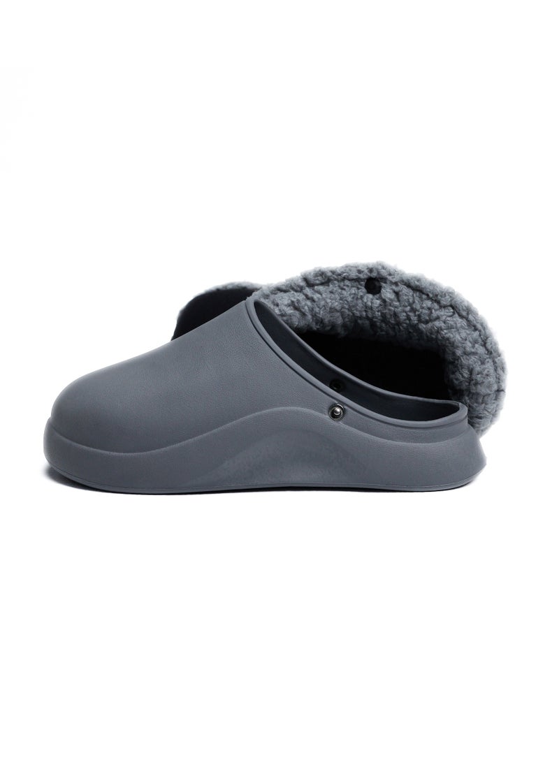 Onda Mega 2 Fur-lined slipper for Women - Grey - Image 2
