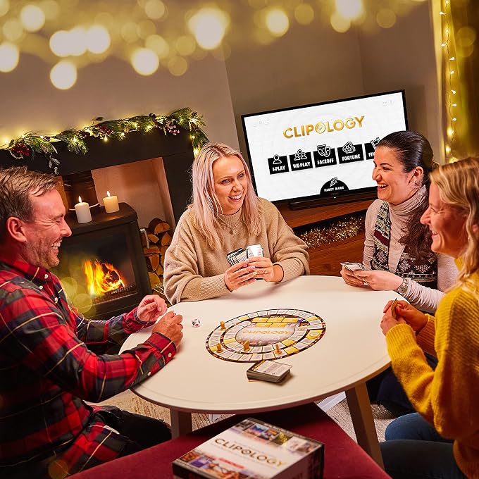 MOOSE Clipology Game - The Premier Streaming Board Game Featuring Real Clips From The World's Best Movies & TV Shows | Movie Trivia Game - Image 2
