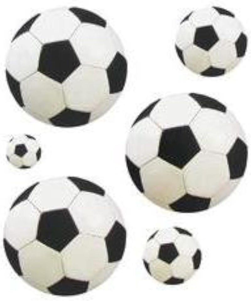 ARS 2 Sheets - Soccer Ball Stickers - Large Style