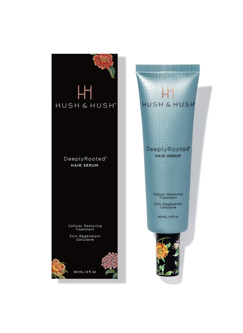 Hush & Hush - Hush & Hush DeeplyRooted Hair Serum - Cellular Restoring Treatment For Thin, Aging Hair - Plant Based Hair Care Products For Women & Men (60 mL / 2 fl. oz) - Image 1