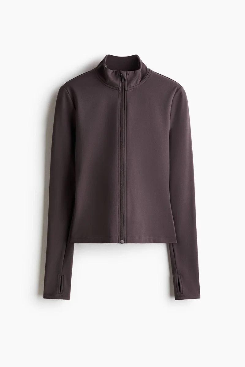 H&M  SoftMove™ Zip-through sports jacket for Women | Best Price UAE