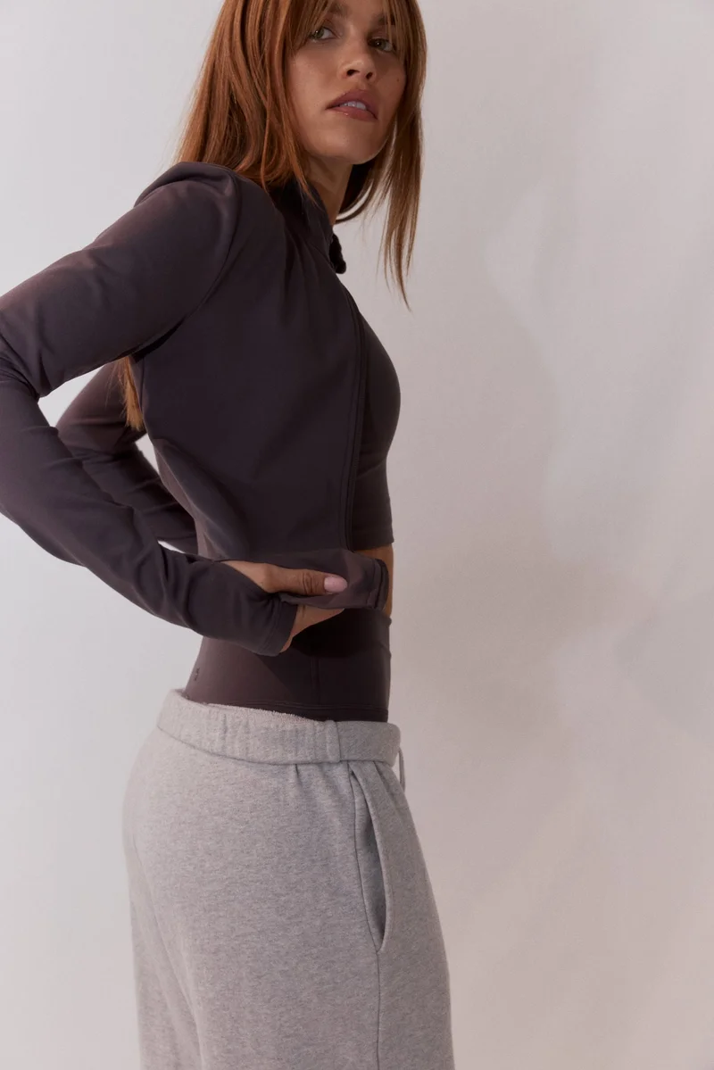 H&M  SoftMove™ Zip-through sports jacket for Women | Best Price UAE