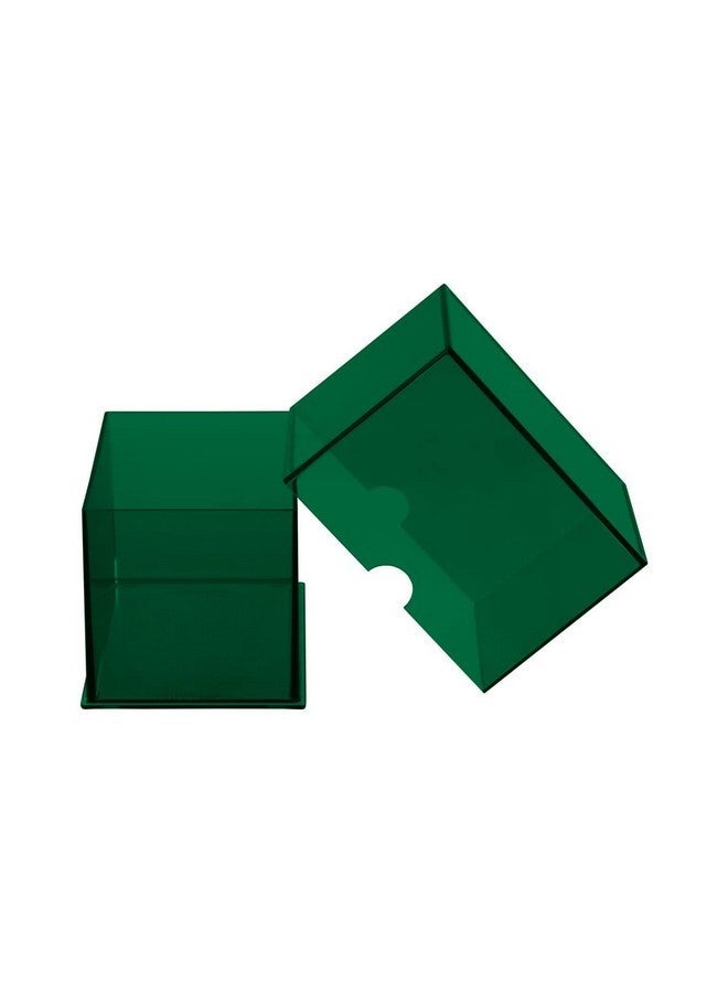ألترا برو مجموعة صناديق ألعاب Eclipse Forest Green Game Box من 2 للبوكيمون و MTG والبيسبول وكرة السلة وكرة القدم وبطاقات التداول الأخرى أو ألعاب الطاولة - Image 4