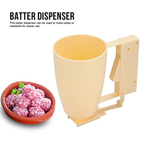 TOPINCN Handheld Batter Dispenser Cake Cream Meatball Maker Pancake Batter Mixer Kitchen Cooking Tool - Image 4