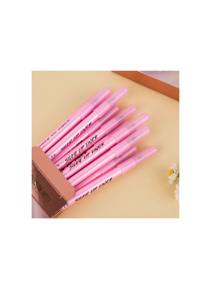 Me Now 12 Pieces Super Silky Matte Lip Liner  - Image 5